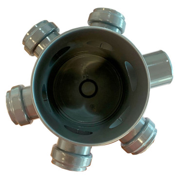 Sifão  125x50x75( com 5 Entradas x 1 Saida ) | Ref. 125x50x75| Ref.  2032403