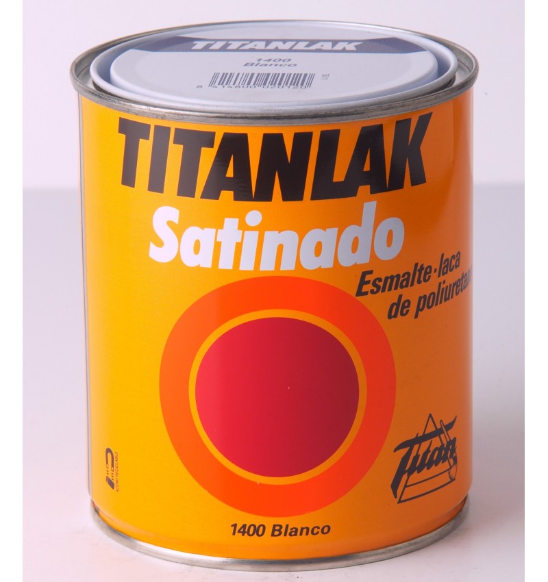 Esmalte poliuretano branco Titanlak, 750 ml | Ref. 11140034 –