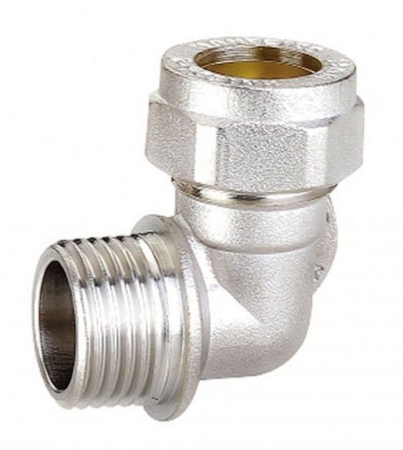 Joelho inox macho 22 x 3/4" | Ref. 10511222