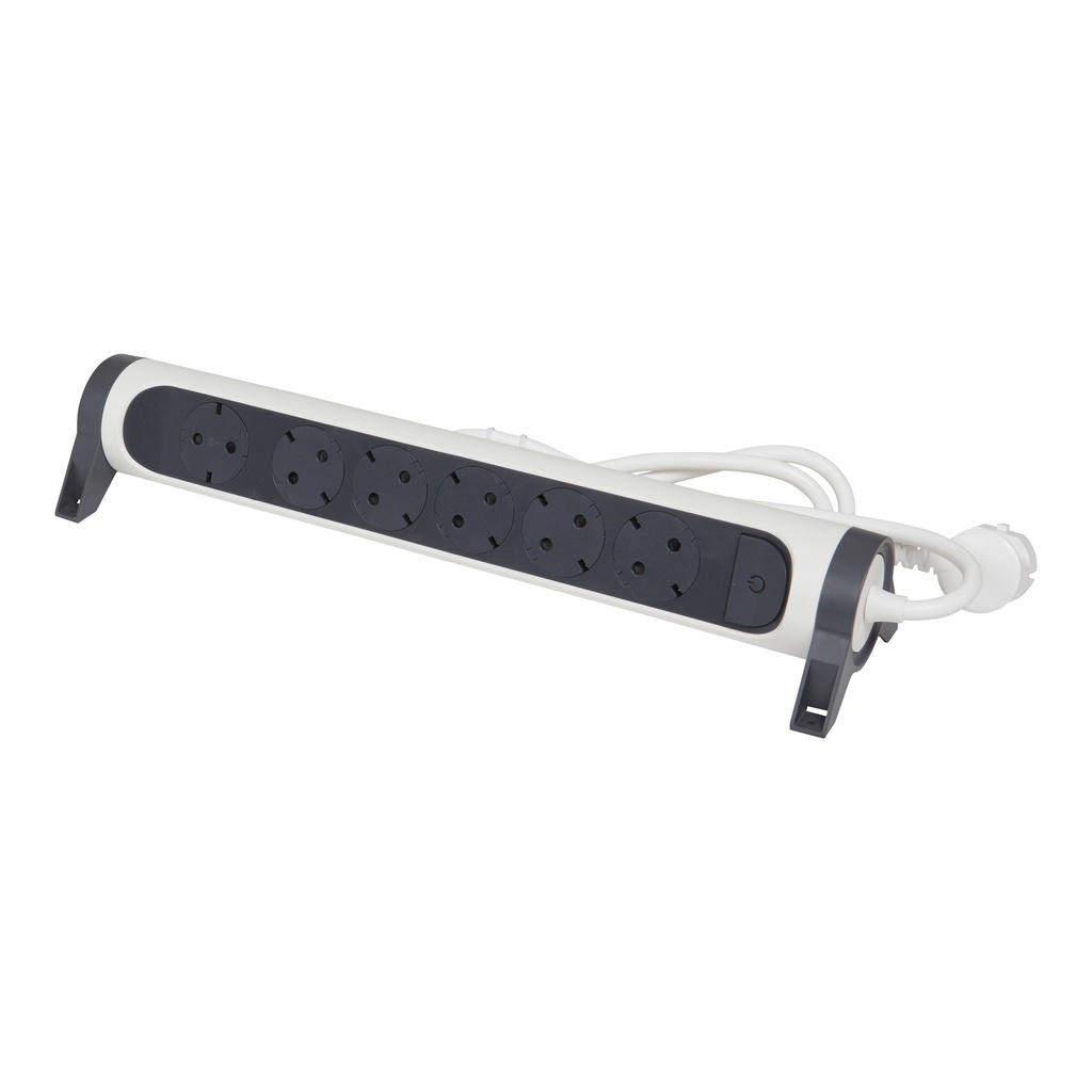 Bloco 6x2P+T rotativo branco 1,5 metros | Ref. 694533