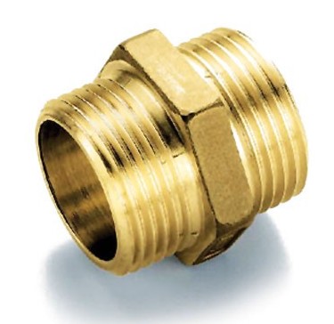 Casquilho latão macho/macho 11/2 | Ref. 0614.0007