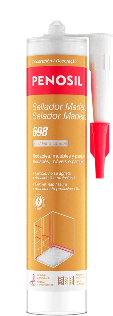 Selante para madeira Penosil 698 cinza claro 300 mm | Ref. H40631