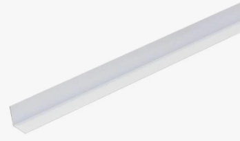 Perfil Cantoneira em Alumínio em L 25×25 mm - 1 mt 