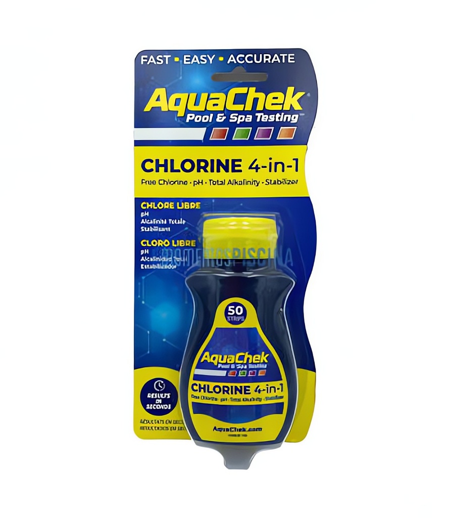 [9760501209099] Tiras AQUACHECK Cloro e pH | Ref. 209099
