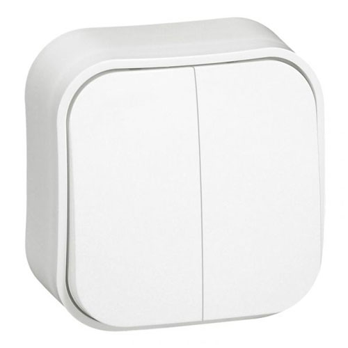 Forix Comutador de Lustre 10AX Branco | Ref. 782402