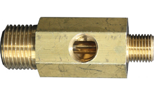 Tê em Latão com 3 Vias 1/4x1/2 40 | Ref. MB 0611.0502