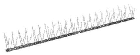 Protege muros em aço inoxidável 1000×100mm| Ref. BOC15-1673