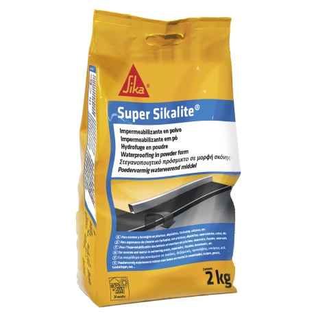 Super Sikalite Hidrofugo Argamassa 2 Kg | Ref. 176932