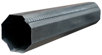 Tubo Oitavo Zincado 2 m  | Ref. GL5020