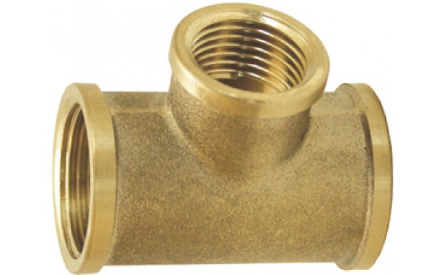 T em  Latão F/F 1 1/4x1/2" | Ref.0609.0023 - P&F MB