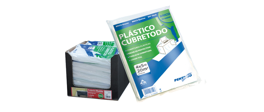 Cobertura Plástica 4 x 5 m Brico Grosso  | Ref. 8112 – PENTRILO