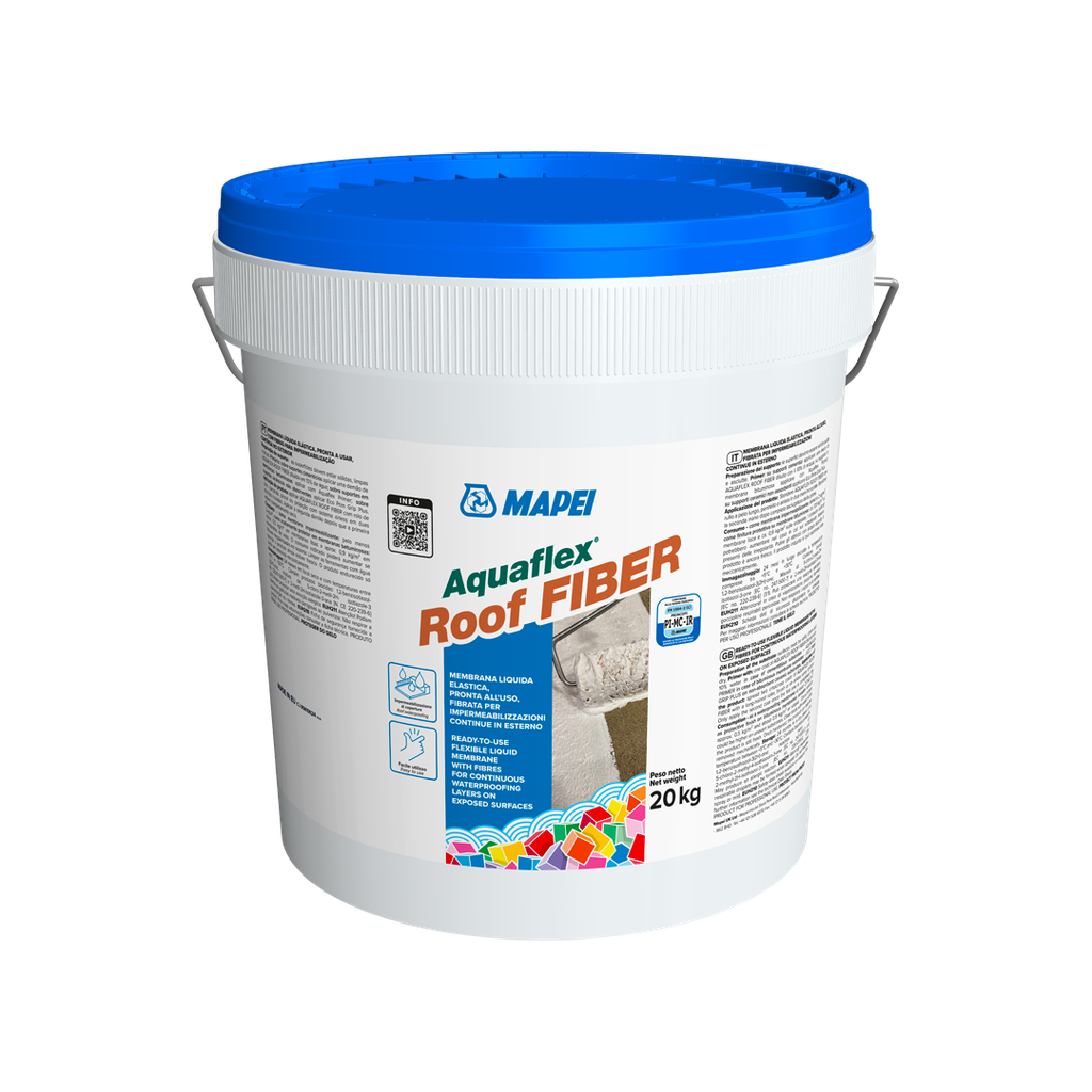  Aquaflex Roof Fiber HR Branco 20 kg 