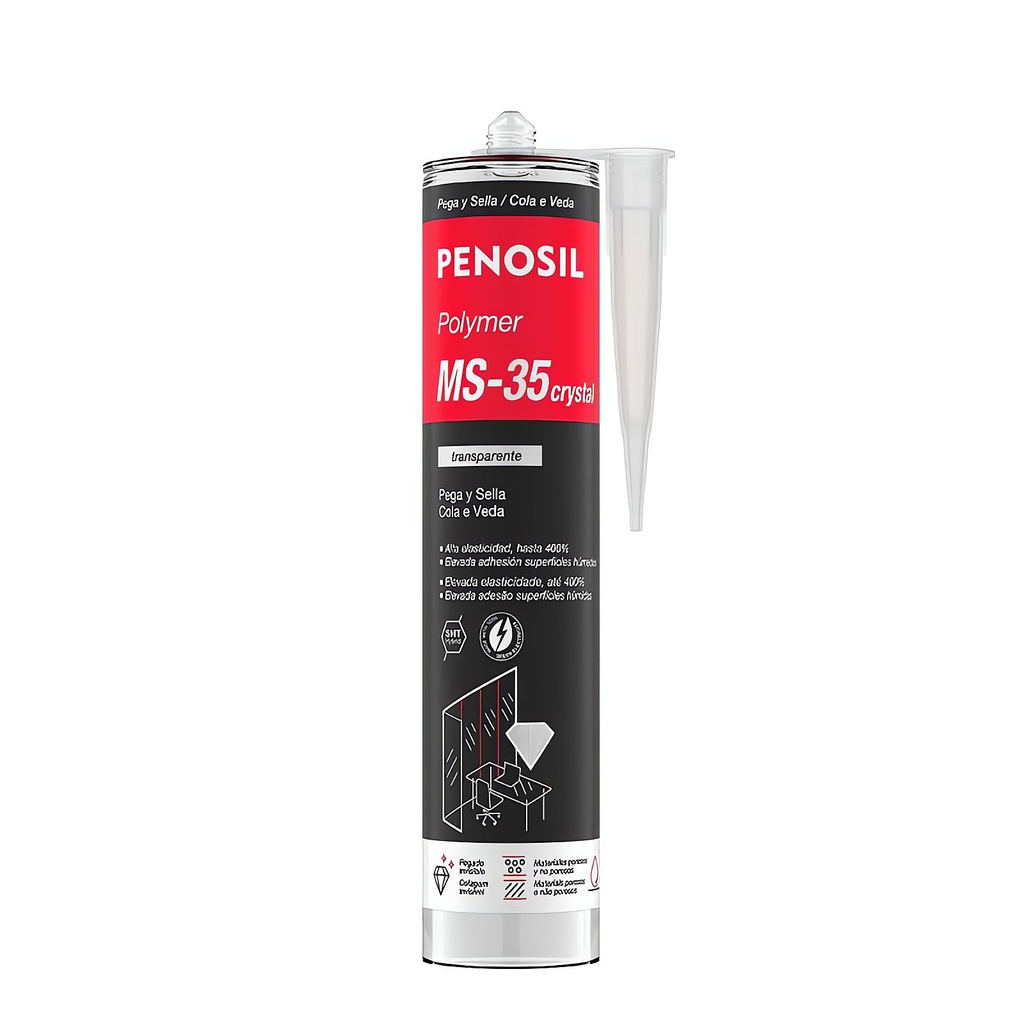 Cola e Veda Penosil MS-35 Transparente 300 ml | Ref. H4007 - PENOSIL