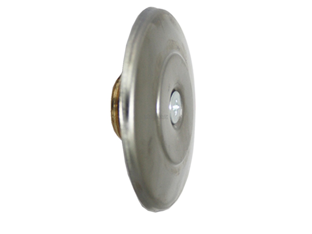 Tampão 1/2" com Espelho Cromado e Parafuso | Ref. 0140.2050  – MEBRA