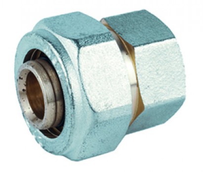 União fêmea para multicamada de aperto 25x3/4" | Ref. MW0904.1006 – MEBRA