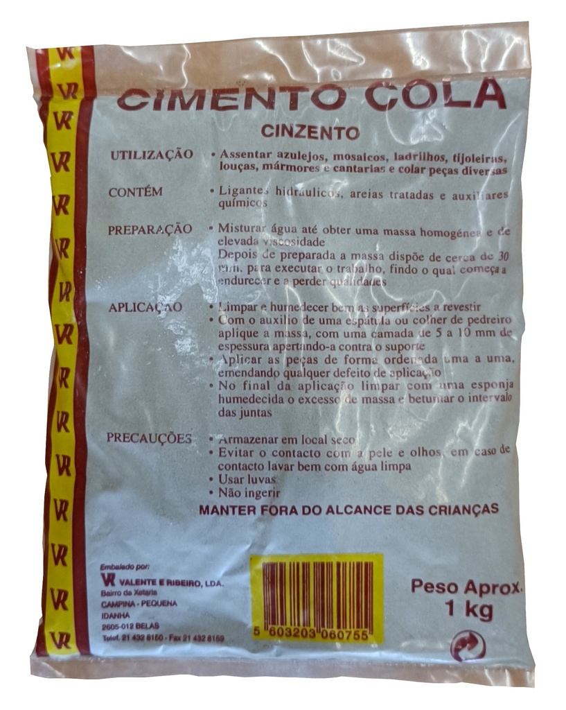 Cimento Cola Escuro 1Kg 6075 | Ref. 6075 - VL