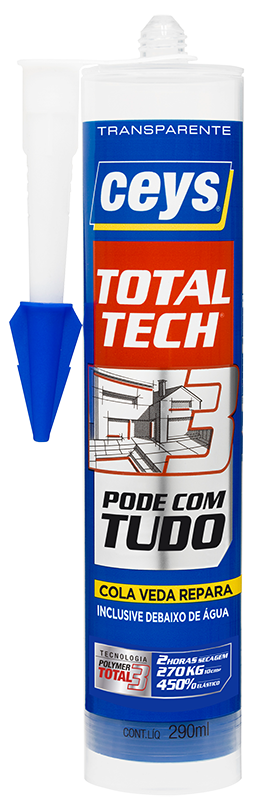 Total Tech Transparente 290mililitros  – CEYS