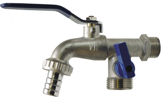 Torneira  de Esfera Dupla com Junção 1/2x3/4 | Ref. 6007.0303 – P&F MB