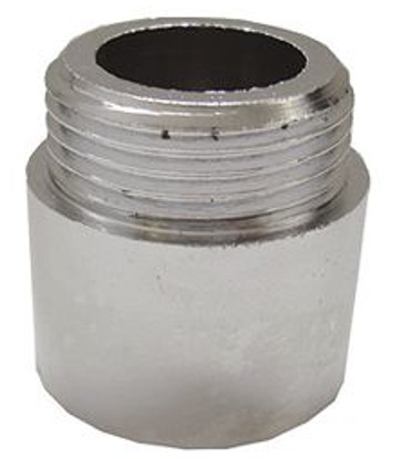 Aumento Cromado Reforçado 1/2" x 2cm | Ref. 0140.1403 – P&F MB