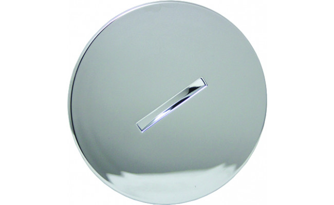 Tampa em PVC Cromada 90mm | Ref. 90mm - P&F MB