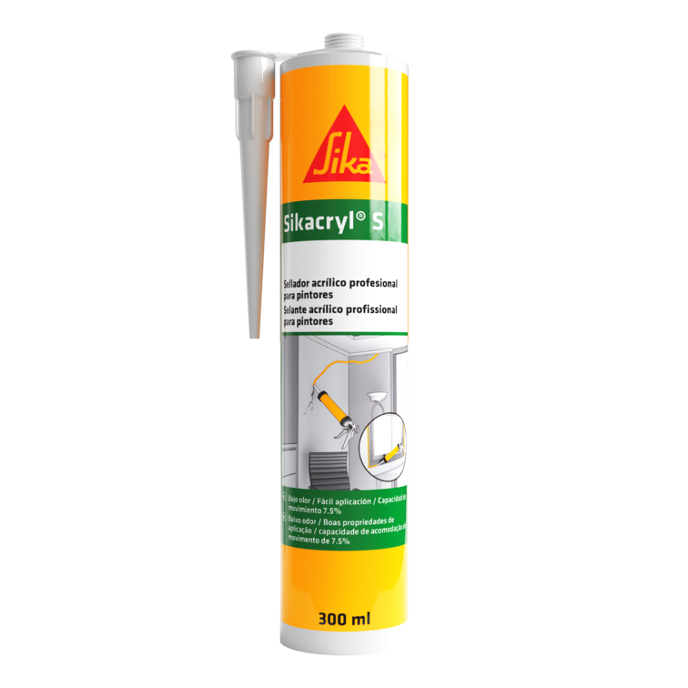 Sikacryl-S Mastique Acrilico Branco 300 ML  | Ref. 88665 – SIKA