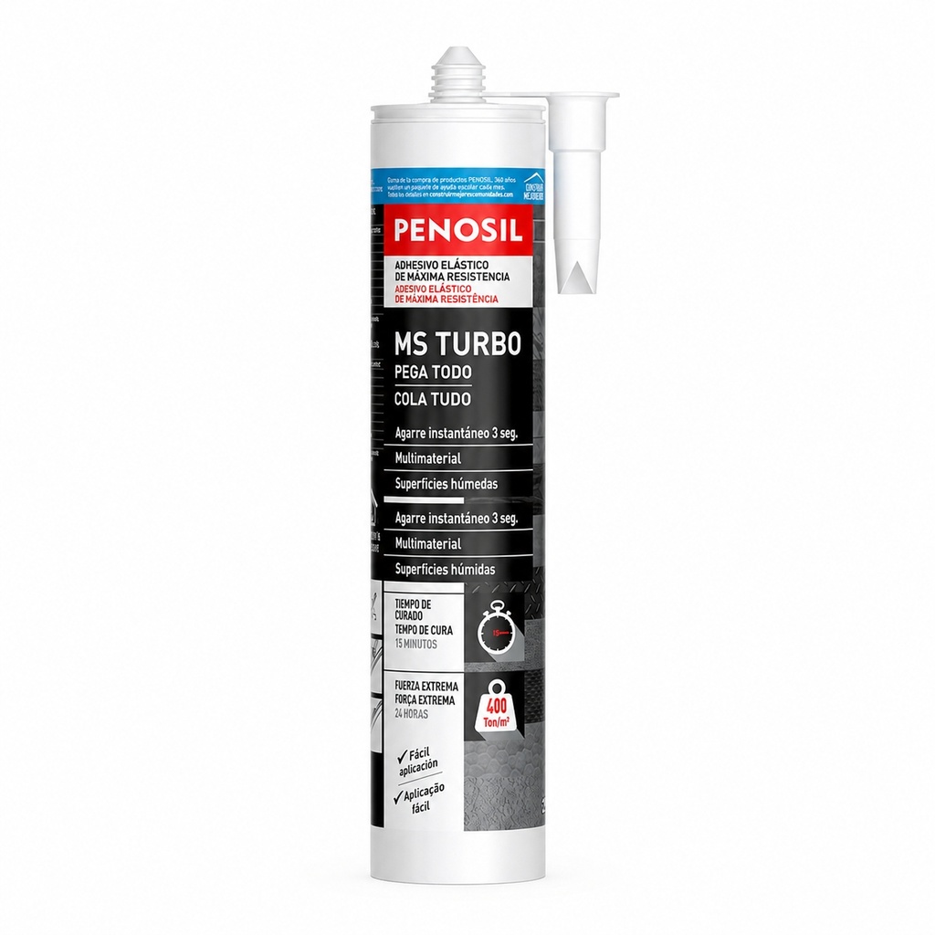 Adesivo Penosil Turbo MS Branco - 290 ml