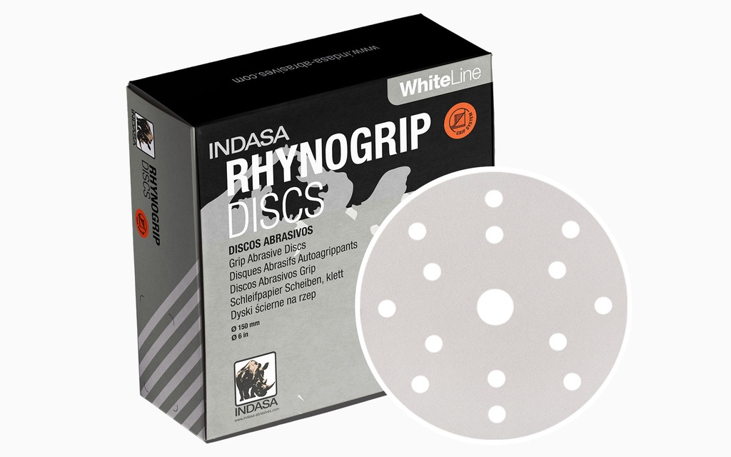 Disco de Lixa 225 mm Rhynogrip Indasa P120  | Ref. 391785 - VL
