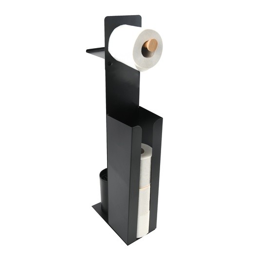 Suporte Papel + Piacaba YONI Negro | Ref. 1022573 – COTEXSA