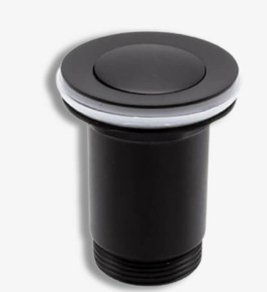 Válvula de LavatórioClic Clac Preta - THATTI