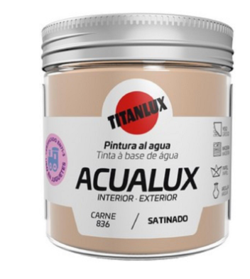 Acualux Carne acetinado 0836 75ml | Ref. 5699591-Titanlux 