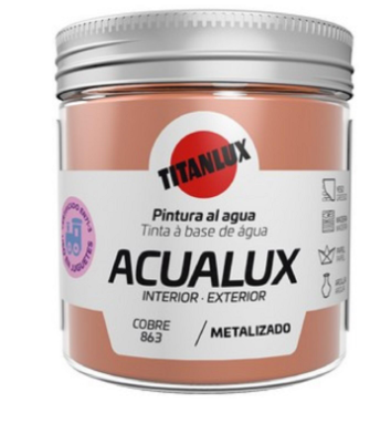 Acualux Metalizado Cobre 0863 75ml  | Ref. 5809277 – Titanlux 
