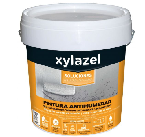  Tinta Anti-Humidade 4L | Ref. 0830214 – XYLAZEL  