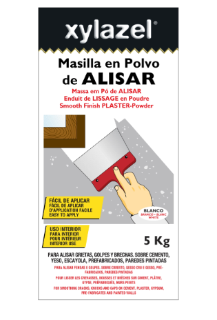  Massa de Alisar em Pó - 5 Kg 