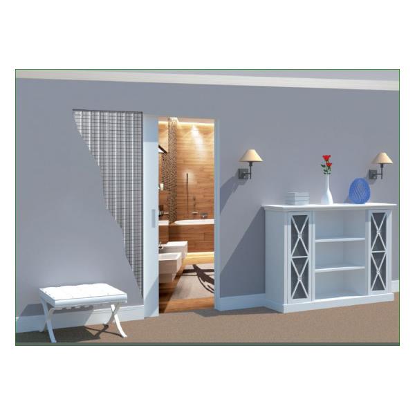 Caixilho  de Correr 2000x700 Gesso P70- KRIKET 