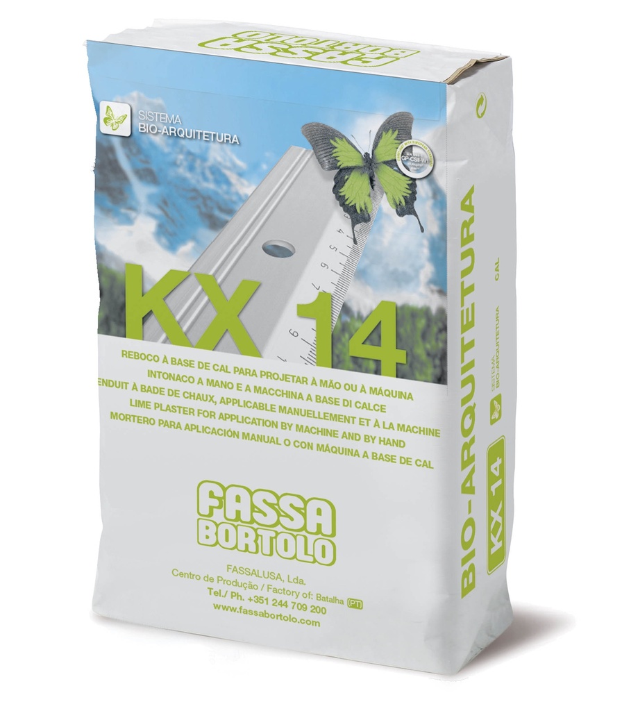  KX 14 Reboco Bio Extra Branco Saco 25 KG - FB