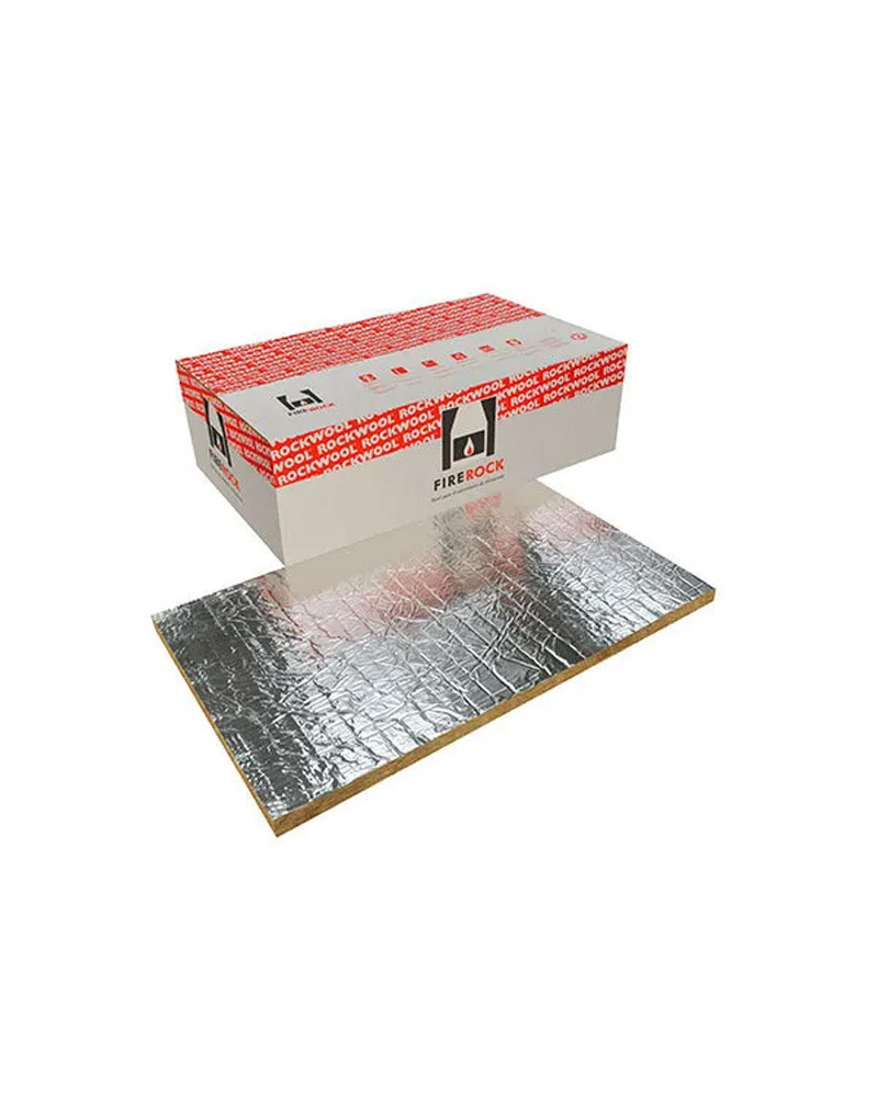 Lã Chaminé Rockflame Aluminio 100x60x3cm 90Kg/m3  | Ref. 179910 – TPC 