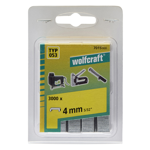 Agrafos 6mm | Ref. 7016000 - WOLFCRAFT