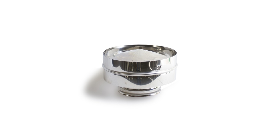 Chapéu de aço inoxidável com Aba D100 - PORTOFLEX