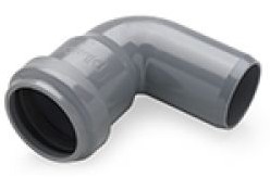 Curva de PVC 125x90 | Ref. 2036114  - F&F