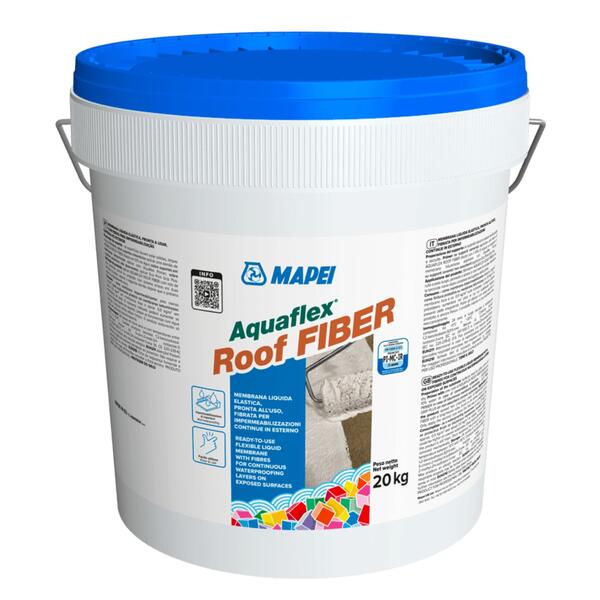 Aquaflex Roof Fiber Cinza 20Kg