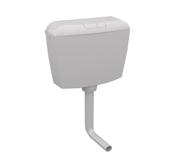 [07306606001000] Autoclismo Quartzo de Dupla Descarga Branco| Ref: 124427- OLI