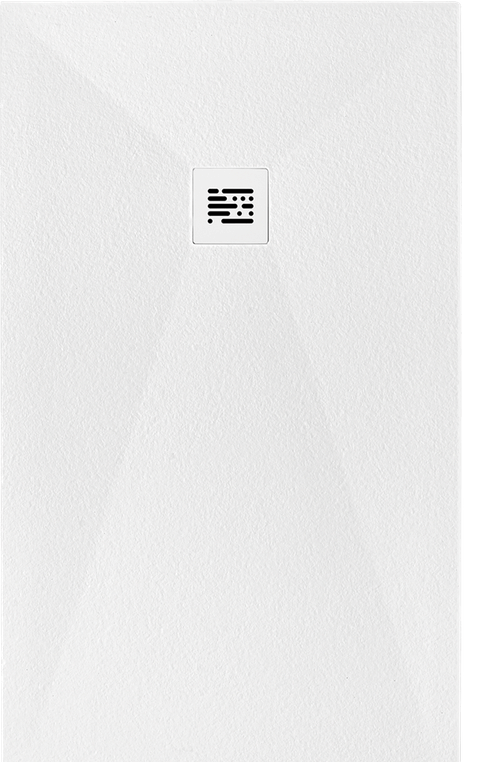 Base Duche Planstone Pedra  Branca 100x90 cm