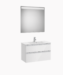 Pack Móvel Casa de Banho GAP 80 Branco Brilho | Ref. A851528806- ROCA