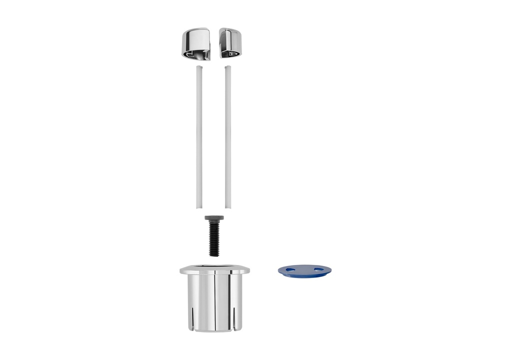 Kit Pulsador Duplo Mecânico D1D | Ref: AH0002100R – Roca