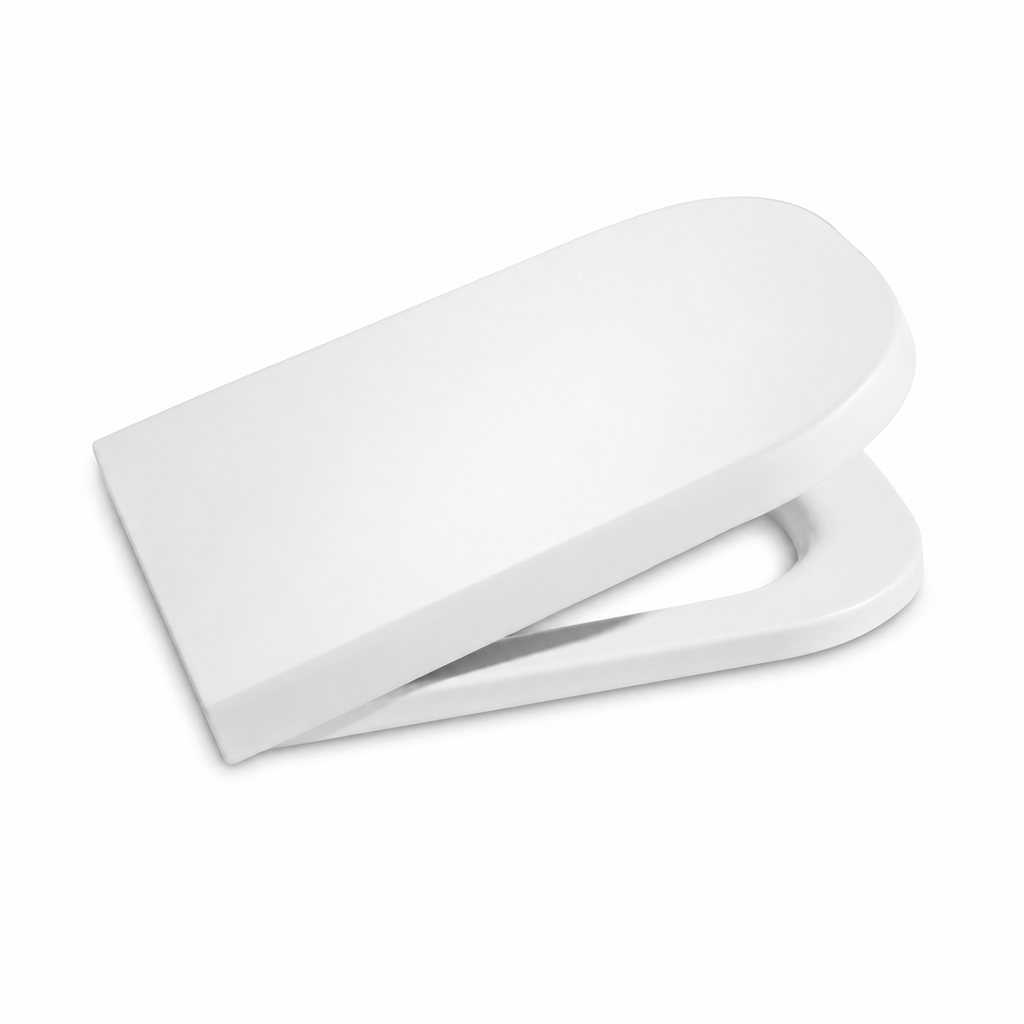 Tampo de Sanita GAP Square com Queda Amortecida Roca Branco -  A80147200B