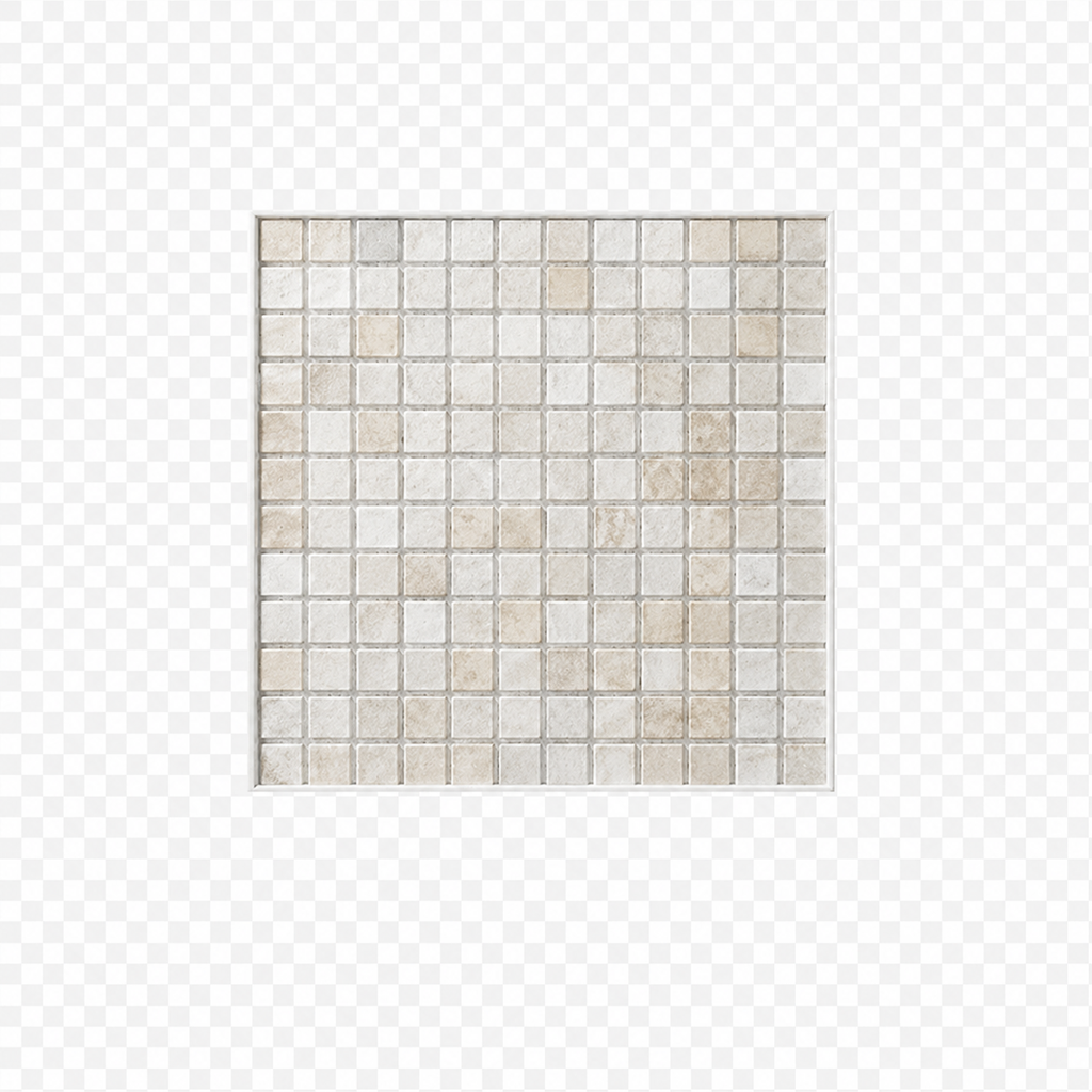 Mosaico em pastilha Niebla Laranja Malha | 504  