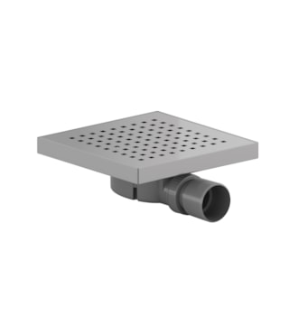 Sifão Duche Line 200X200mm Inox 