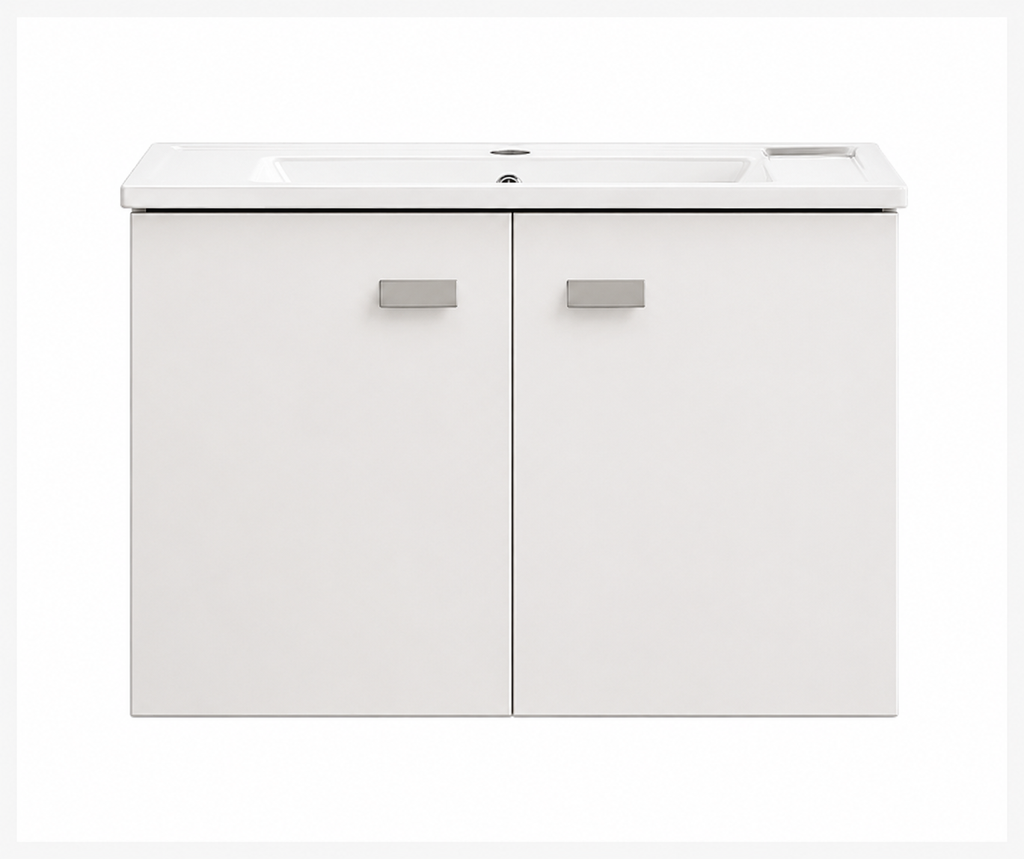 Móvel Suspenso Loft 60 Branco (profundidade reduzida)  
