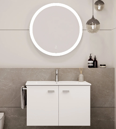 Móvel Suspenso Loft 60 Branco (profundidade reduzida)  