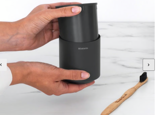 Copo de Escova Dentes MindSet Cinza Mineral Infinito | Ref. 303241 – BRABANTIA 